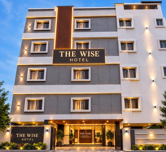 Exterior detail, The Wise Hotel, Hyderabad