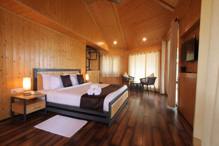 Bedroom 3, The Woods Retreat, Garhwal