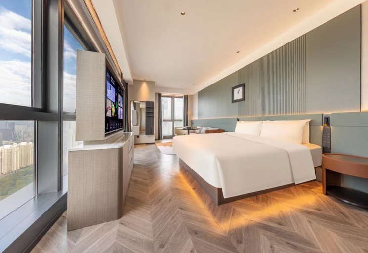 Bedroom 3, Atour S Hotel Shenzhen Luohu Shuibei, Shenzhen