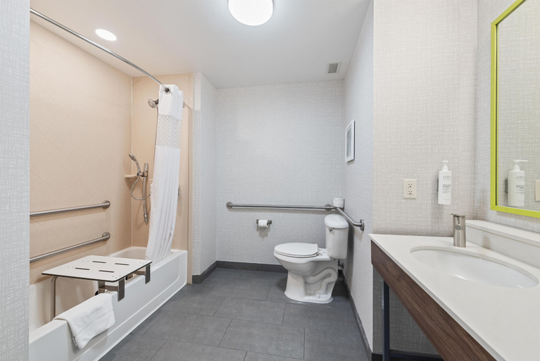 Bathroom 4, Hampton Inn La Junta, Otero