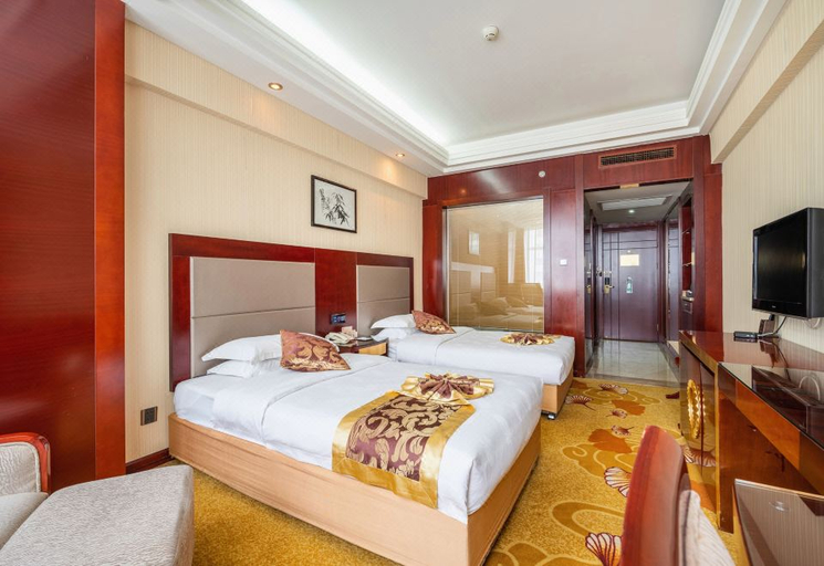Bedroom 2, Gansu International Hotel, Lanzhou