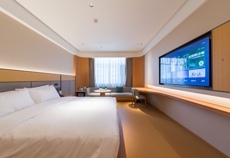Bedroom 2, Ji Hotel Shenmu Jinjie, Yulin