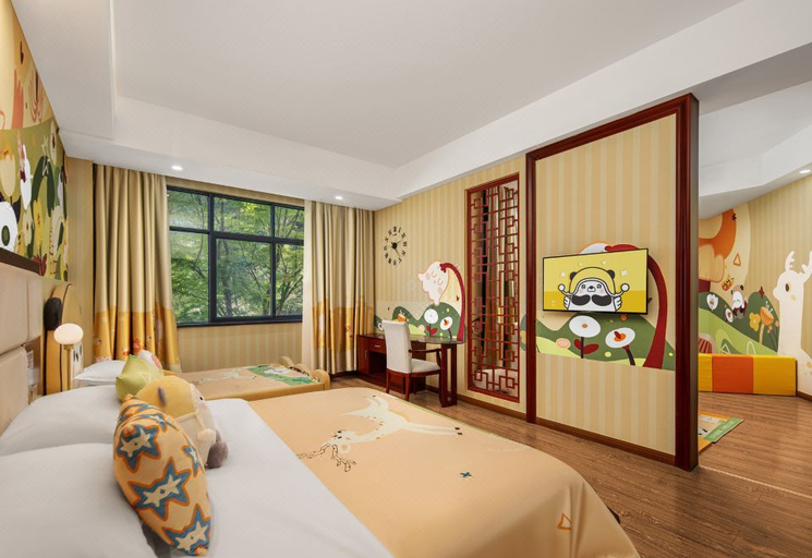 Bedroom 3, Rezen Select Hotel (Qiandao Lake Central Lake Area), Hangzhou