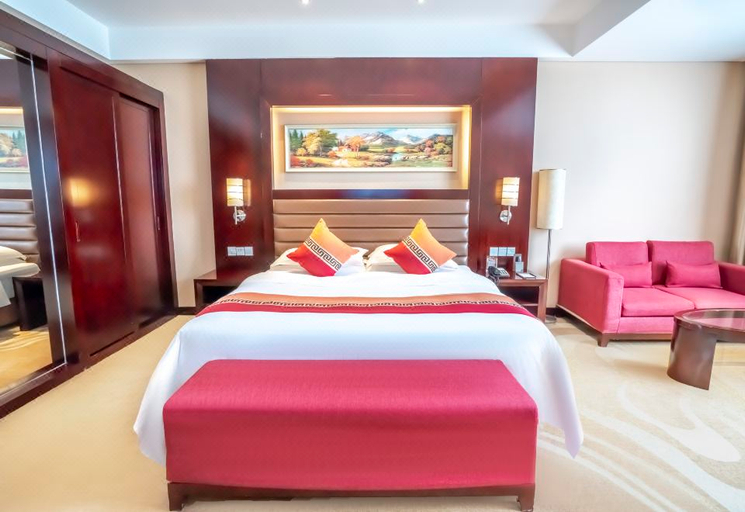Bedroom 2, Jinwei Grand Hotel, Changzhi