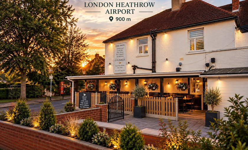 Exterior & Views 1, Swan Inn, Heathrow Airport, Surrey