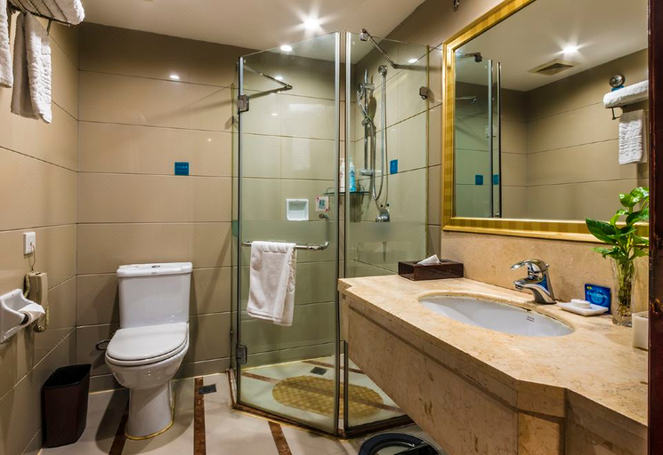 Bathroom 3, Sichuan Railway Hotel (Jinniu Wanda), Chengdu