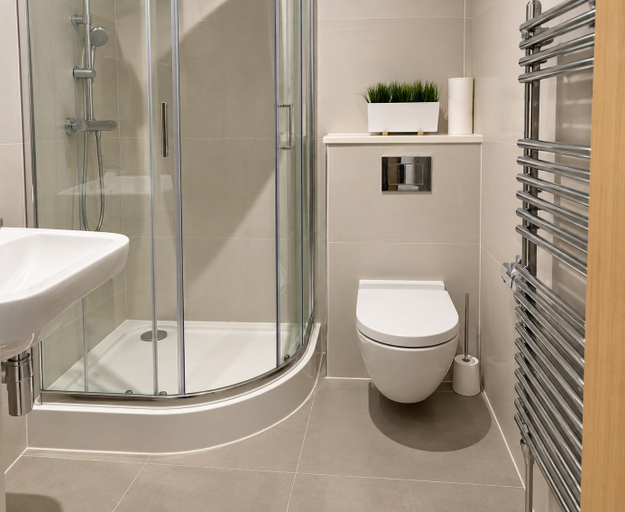Bathroom 4, Roomspace Apartments -Swan House, Surrey