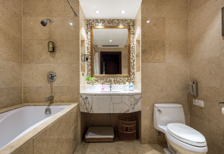 Bathroom 3, Gem Flower Hotel - North Bund, Shanghai