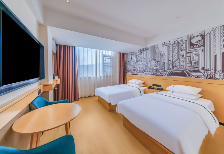 Bedroom 2, City Comfort Inn Huize Ancient City, Qujing