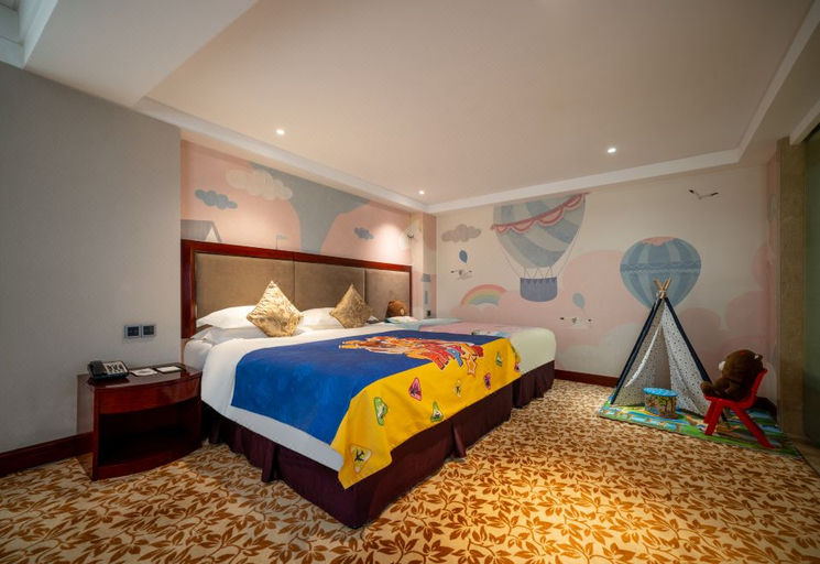 Bedroom 2, New Paris Hotel, Harbin