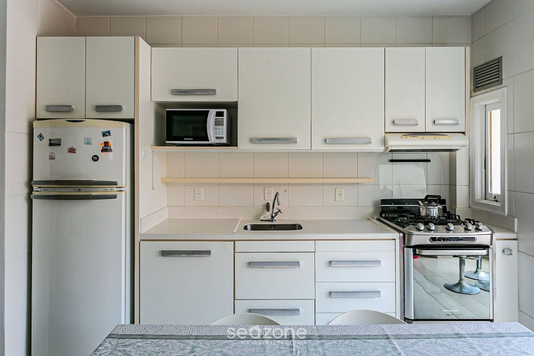 Private kitchen, Apto no Open Shopping 600m da praia IBI307, Florianopolis