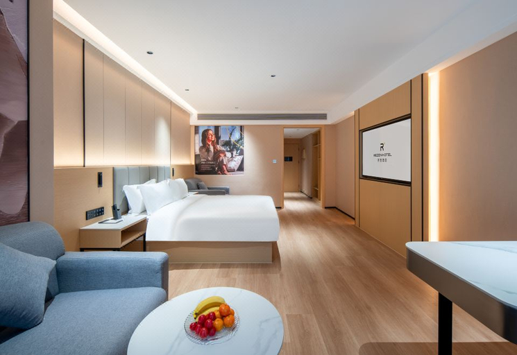 Bedroom 2, Rezen Hotel Suqian Jingdong Smart City, Suqian
