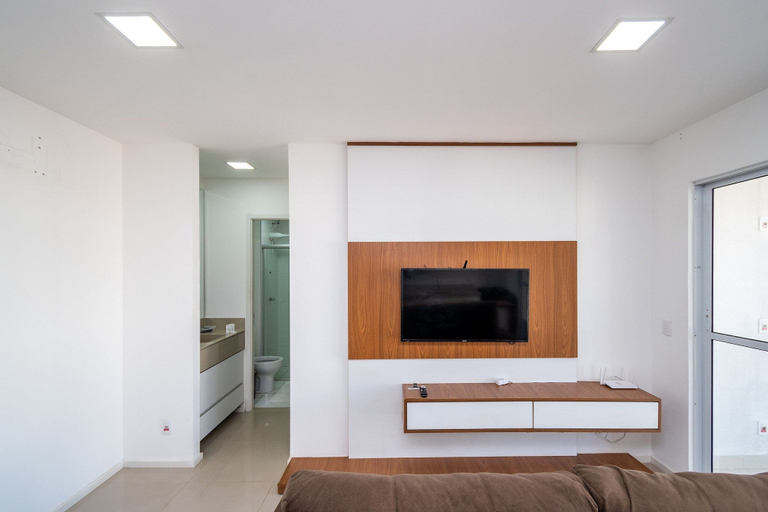 Living area 5, 1BR apt w/ Balcony, Jardim Goias - Msso1208, Goiania