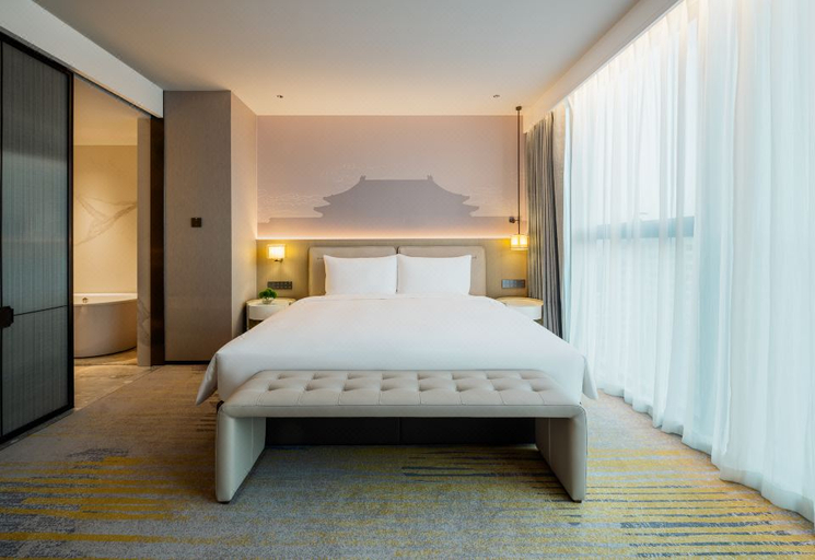 Bedroom 2, Grand MetroPark Yuantong Hotel, Beijing