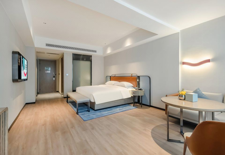 Bedroom 2, Echarm Hotel Fangchenggang Administration Center High-speed Railway Station, Fangchenggang