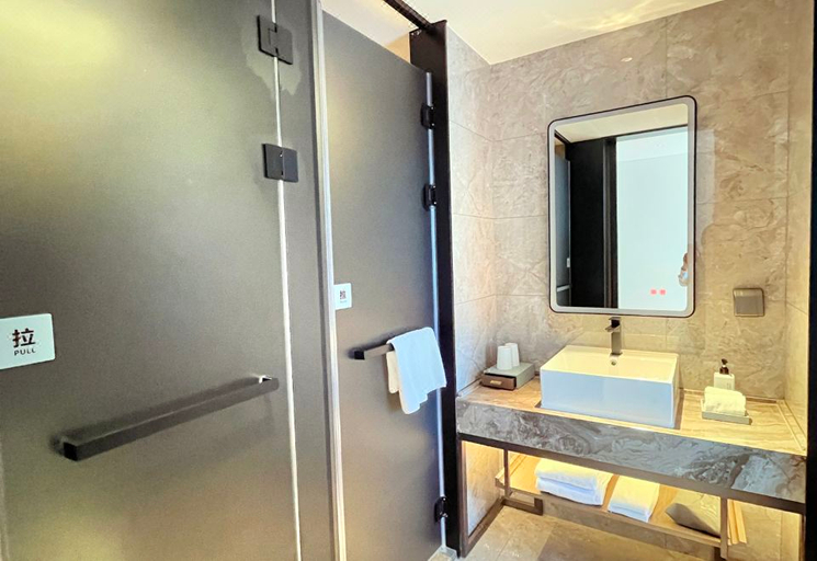 Bathroom 3, Echarm Hotel Baise Jingxi Jinxiu Ancient Town, Baise