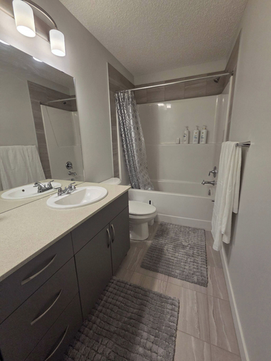 Bathroom 2, Spacious Family House in Edmonton - Perfect for a Comfortable Stay, Division No. 11