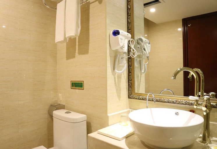 Bathroom 3, Vierna Hotel(Changsha Hyde Park 〖leotrie Vocational College Store), Changsha