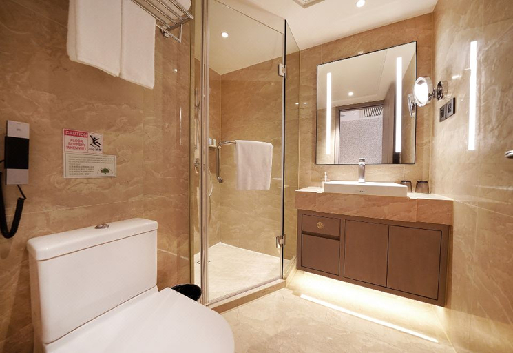 Bathroom 5, China Dragon Hotel, Macao