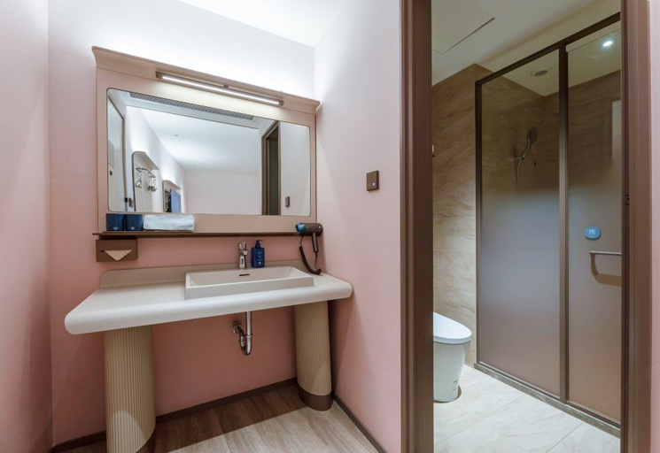 Bathroom 3, Hanting Hotel Tongling Zongyang Binjiang Modern City, Anqing