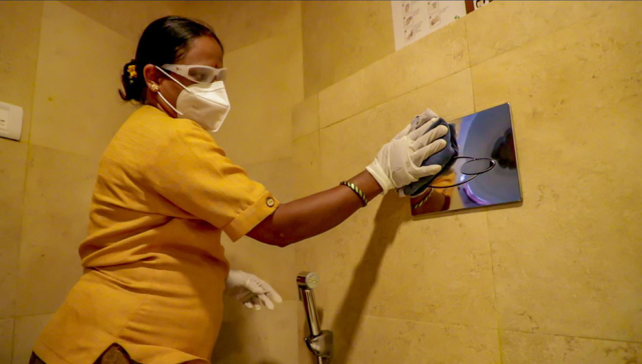 Bathroom 4, Club Mahindra Netrang, Bharuch