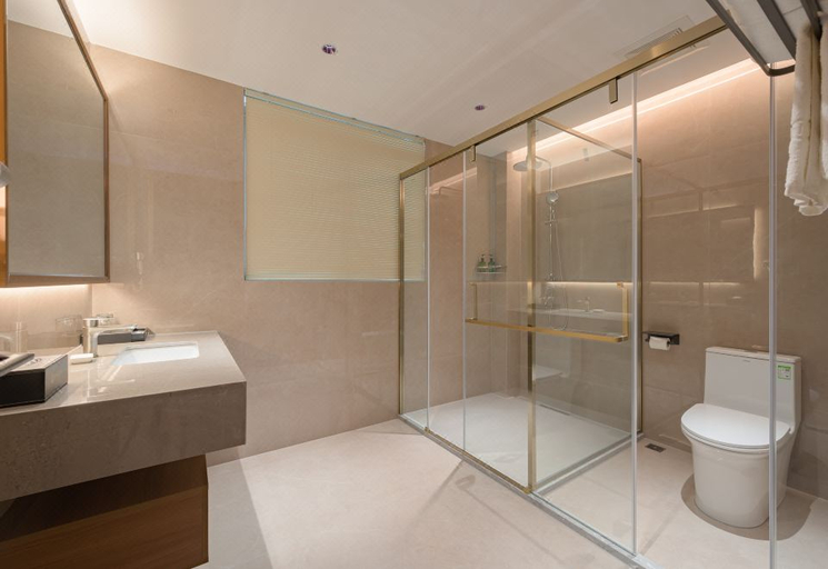 Bathroom 4, Longshun Hotel, Fuzhou