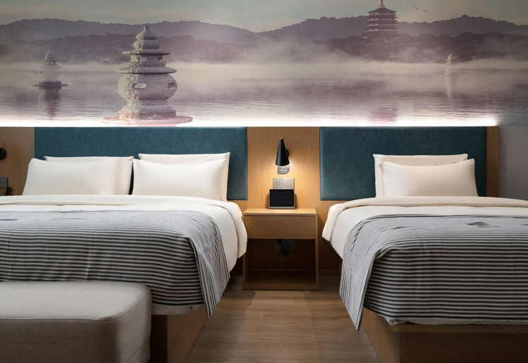 Bedroom 2, CityNote Hotel(Hangzhou Binjiang Branch), Hangzhou