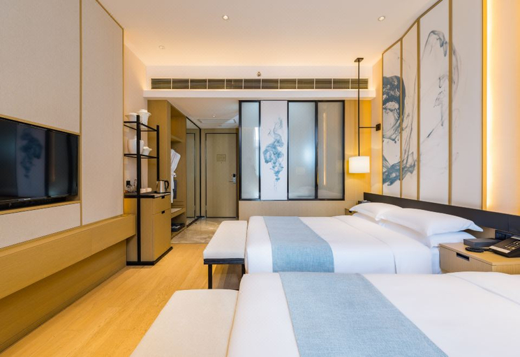 Bedroom 2, Yunhe Yebo Hotel(Shanghai International Tourism Resort Store), Shanghai