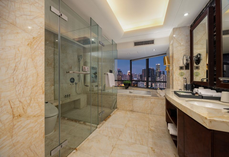 Bathroom 5, Minshan Hotel, Chengdu