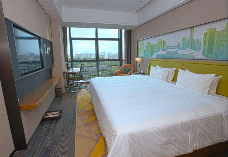 Bedroom 2, Hampton by Hilton Shenzhen Longhua Qinghu, Shenzhen