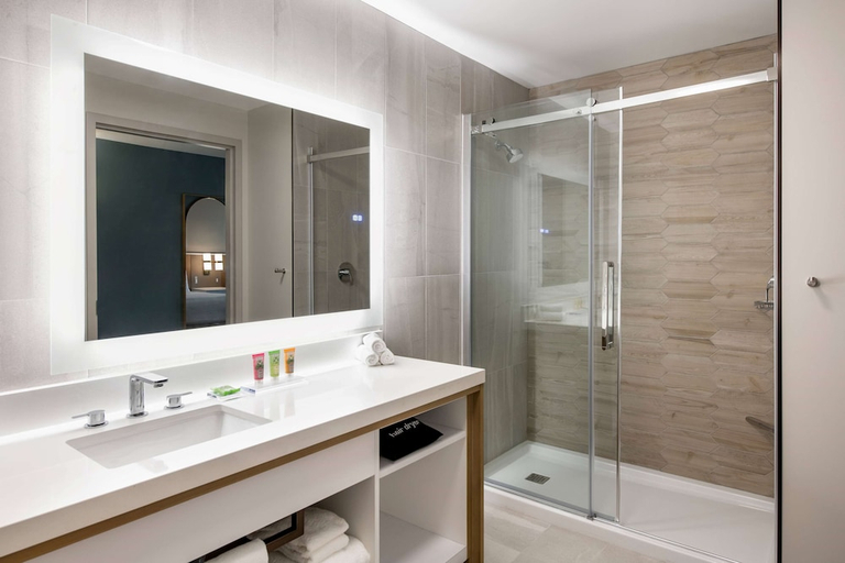 Bathroom 4, Wyndham Garden Winnipeg Airport, Division No. 11