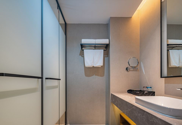 Bathroom 3, Rezen Dong Hotel Xinyang Shangcheng Jingangtai Avenue, Xinyang