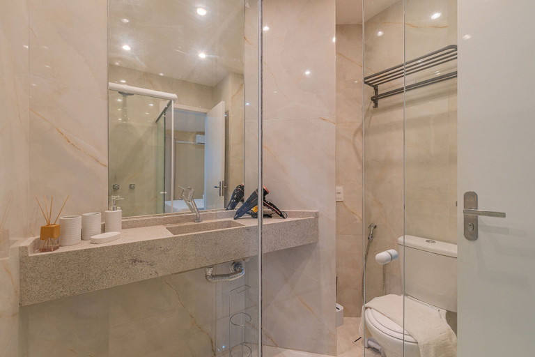Bathroom 4, Golden Flat - Seaside View Flat by Carpediem, Fortaleza