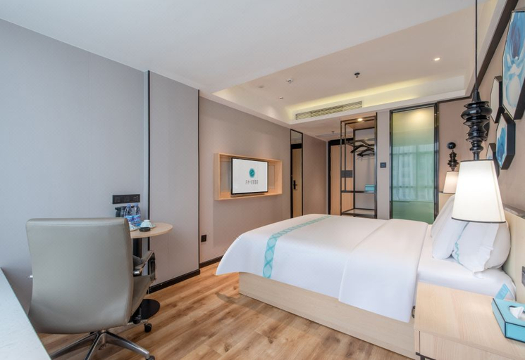 Bedroom 2, Xana Lite Hotel Zhanjiang Haibin Avenue Wanda Plaza Hotel, Zhanjiang