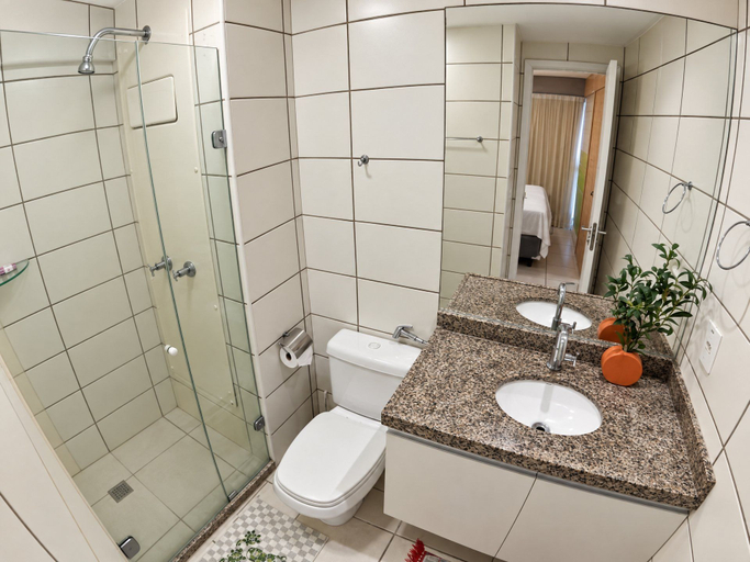Bathroom 5, Beach Class Fortaleza Praia de Iracema, Fortaleza