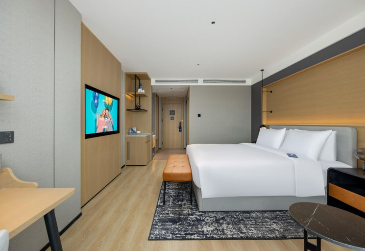 Bedroom 2, Park Inn by Radisson Qingdao Chengyang District Government The Mixc, Qingdao