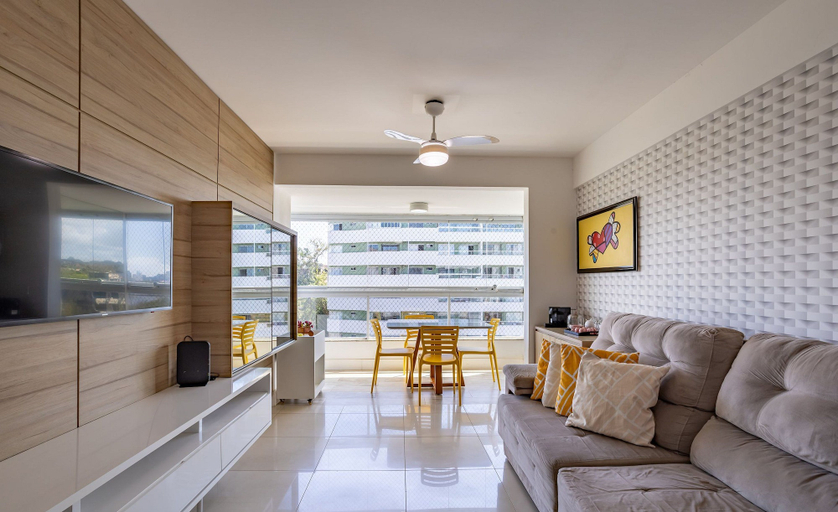Living area, Sea View Apt on the Ilheus Waterfront Bcl0507, Ilhéus