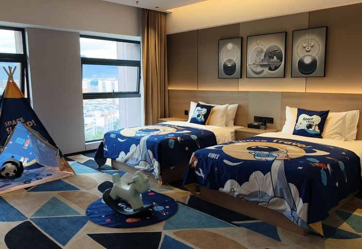 Bedroom 2, Yue Cheng HOTEL, Liangshan Yi