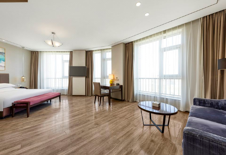 Bedroom 2, Rezen Hotel Yinchuan High-speed Railway Station, Yinchuan