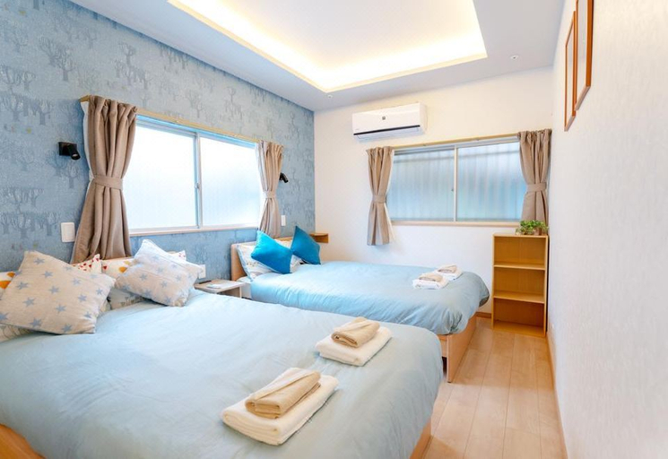Bedroom, nestay terrace house osaka tsutenkaku, Osaka
