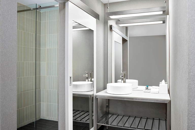 Bathroom 4, Aloft by Marriott Calgary University, Division No. 6