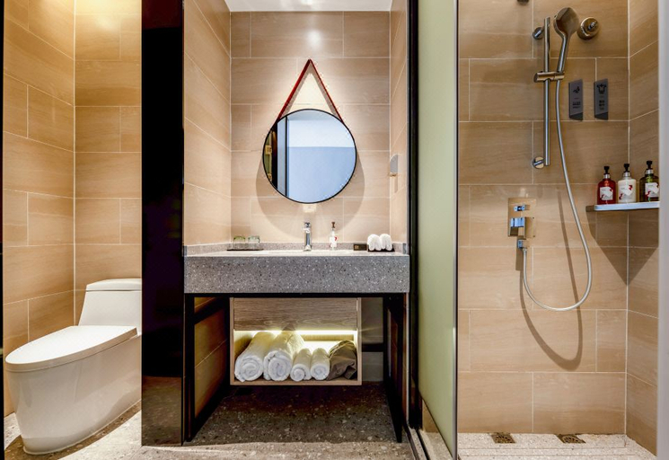 Bathroom 3, Borrman Hotel Laibin Wuxuan, Laibin