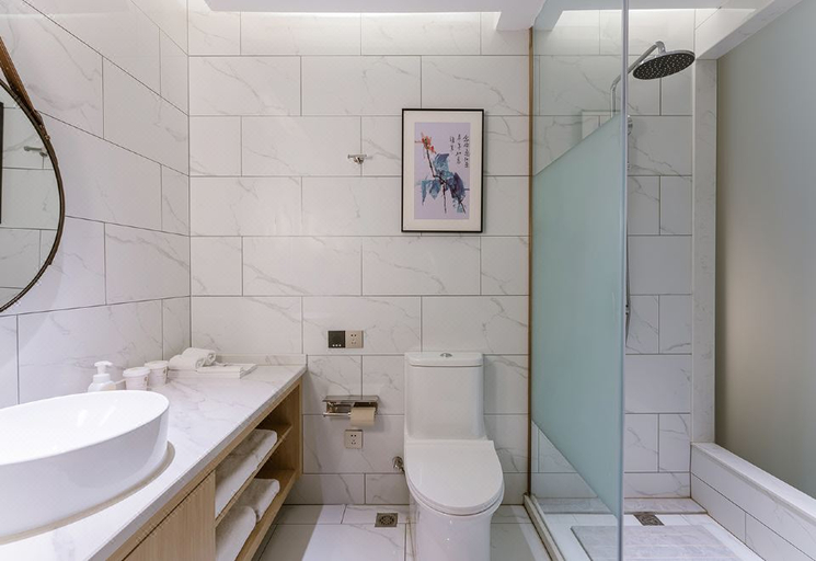 Bathroom 3, Xuzhou Qianjin Holiday Hotel, Xuzhou