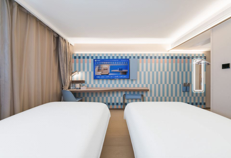 Bedroom 2, Hanting Hotel Shanghai Dapuqiao Metro Station, Shanghai