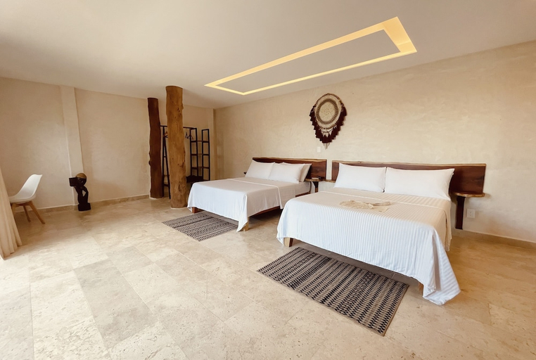 Bedroom 2, Akalki Hotel y Centro Holistico, Othón P. Blanco