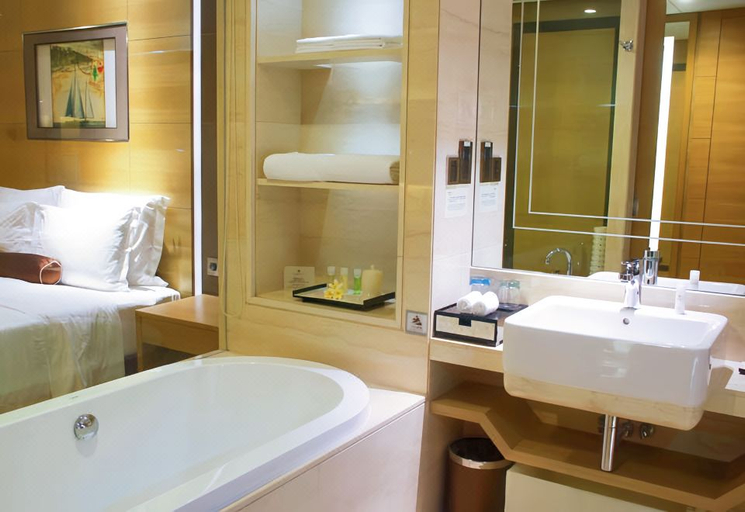 Bathroom 4, Fliport Shiji Hotel Jinjiang,QUANZHOU, Quanzhou