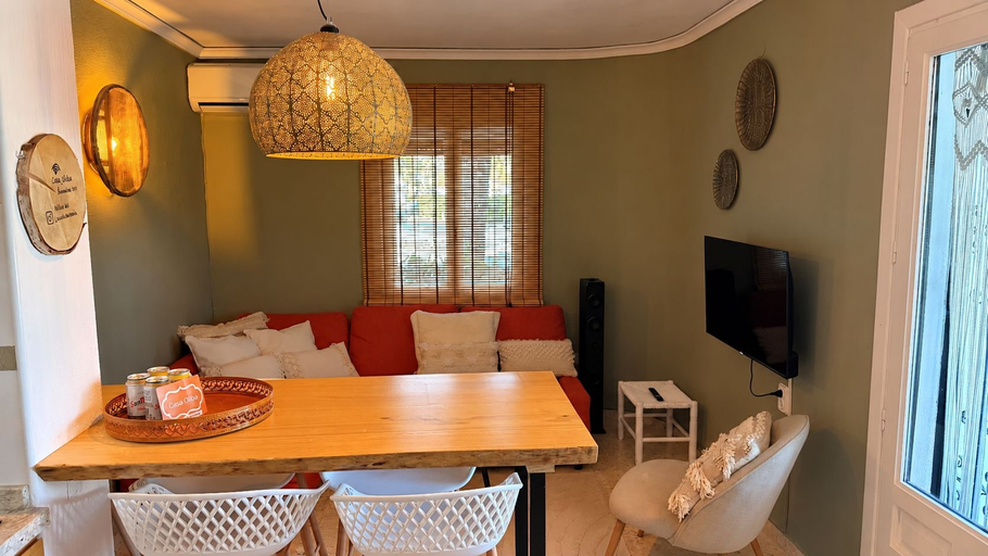 Living area 2, 2 slaapkamer appartement Denia, Alicante