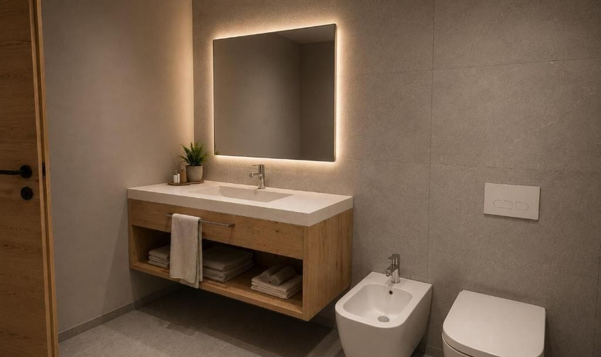 Bathroom, Hotel Miol, Bolzano