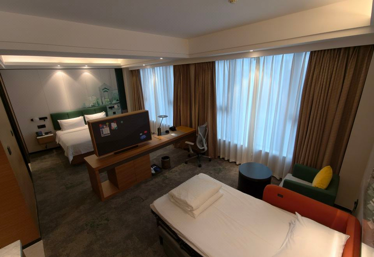 Bedroom 2, Hampton by Hilton Chengdu Kuanzhai Alley, Chengdu