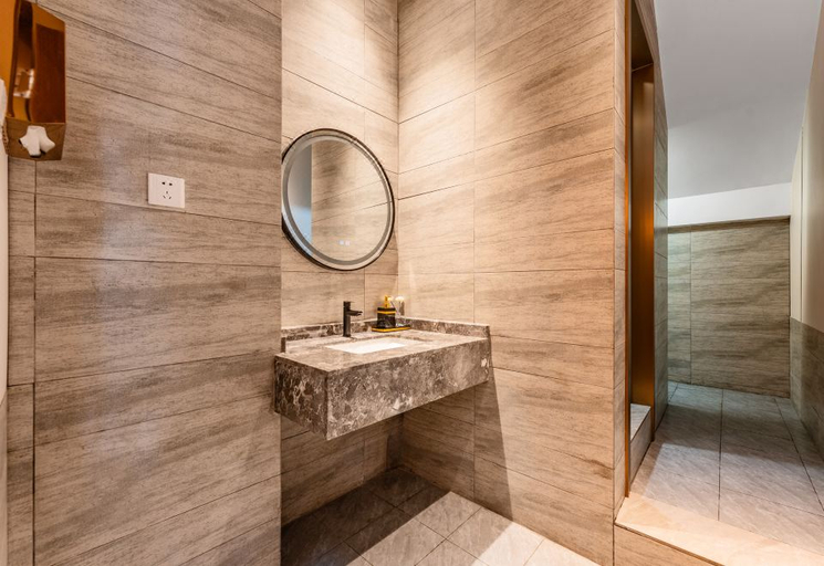 Bathroom 3, LANOU Hotel Shenzhen Luohu Ruipeng Building, New Territories